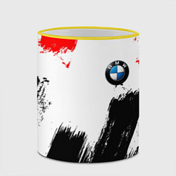 Кружка 3D BMW art, цвет: 3D-желтый кант — фото 2