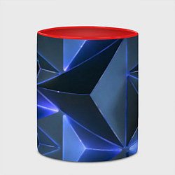 Кружка 3D Triangle neon, цвет: 3D-белый + красный — фото 2