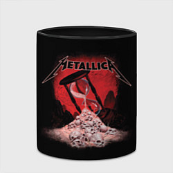 Кружка 3D Metallica - время, цвет: 3D-белый + черный — фото 2