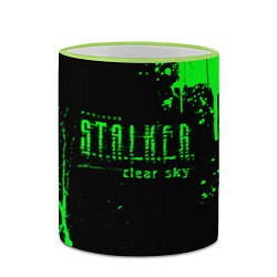 Кружка 3D Stalker sky art, цвет: 3D-светло-зеленый кант — фото 2
