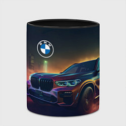 Кружка 3D BMW midjourney, цвет: 3D-белый + черный — фото 2