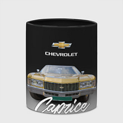 Кружка 3D Американская машина Chevrolet Caprice 70-х годов, цвет: 3D-белый + черный — фото 2