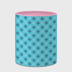 Кружка 3D Style blue, цвет: 3D-белый + розовый — фото 2