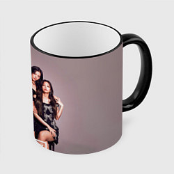 Кружка 3D Blackpink kpop, цвет: 3D-черный кант