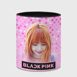 Кружка 3D Blackpink Lisa, цвет: 3D-белый + черный — фото 2