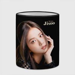 Кружка 3D Blackpink Cute Jisoo Kim, цвет: 3D-черный кант — фото 2