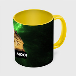 Кружка 3D Mood - коты из ТикТок, цвет: 3D-белый + желтый