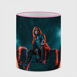 Кружка 3D Мистер Дамп Vampire the masquerade bloodlines 2, цвет: 3D-розовый кант — фото 2