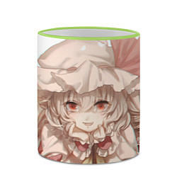 Кружка 3D Touhou Project Flandre Scarlet Cute, цвет: 3D-светло-зеленый кант — фото 2