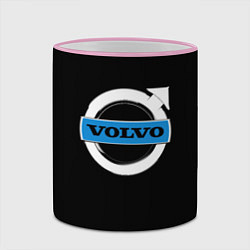 Кружка 3D Volvo sport car, цвет: 3D-розовый кант — фото 2