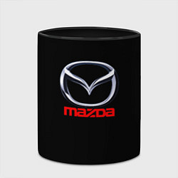 Кружка 3D Mazda japan motor, цвет: 3D-белый + черный — фото 2