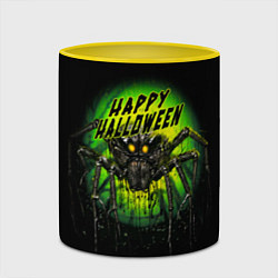 Кружка 3D Halloween - evil spider, цвет: 3D-белый + желтый — фото 2