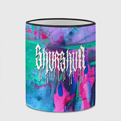 Кружка 3D Shurshun - tie-dye, цвет: 3D-черный кант — фото 2