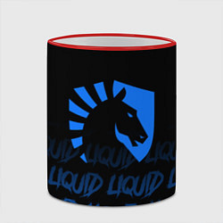 Кружка 3D Team Liquid style, цвет: 3D-красный кант — фото 2
