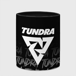 Кружка 3D Tundra style, цвет: 3D-белый + черный — фото 2