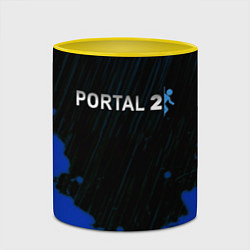 Кружка 3D Portal games, цвет: 3D-белый + желтый — фото 2