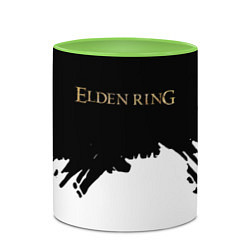 Кружка 3D Elden ring gold, цвет: 3D-белый + светло-зеленый — фото 2