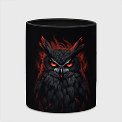 Кружка 3D Evil owl, цвет: 3D-белый + черный — фото 2