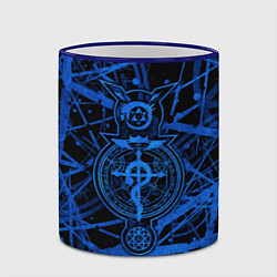Кружка 3D Fullmetal Alchemist - symbols, цвет: 3D-синий кант — фото 2