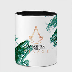 Кружка 3D Assasins creed mirage game pattern, цвет: 3D-белый + черный — фото 2