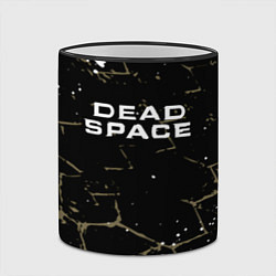 Кружка 3D Dead space текстура, цвет: 3D-черный кант — фото 2