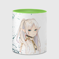 Кружка 3D Sweet Freiren, цвет: 3D-белый + светло-зеленый — фото 2