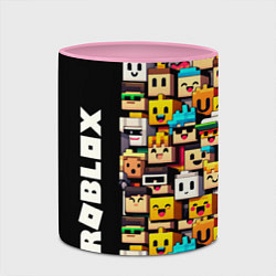 Кружка 3D Roblox - game, цвет: 3D-белый + розовый — фото 2
