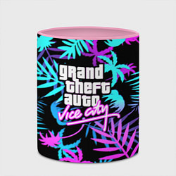 Кружка 3D GTA vice city steel, цвет: 3D-белый + розовый — фото 2