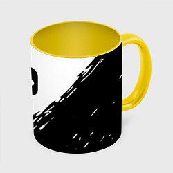 Кружка 3D Nintendo краски лого, цвет: 3D-белый + желтый
