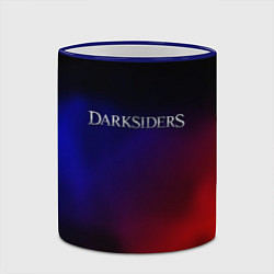 Кружка 3D Darksiders gradient, цвет: 3D-синий кант — фото 2