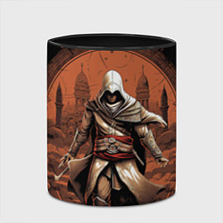 Кружка 3D Assassins creed город в песках, цвет: 3D-белый + черный — фото 2