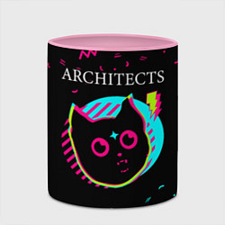 Кружка 3D Architects - rock star cat, цвет: 3D-белый + розовый — фото 2