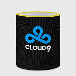 Кружка 3D Cloud9 hi-tech, цвет: 3D-желтый кант — фото 2