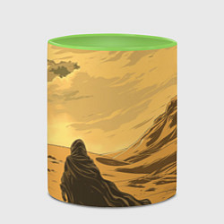 Кружка 3D Dune - The Traveler, цвет: 3D-белый + светло-зеленый — фото 2