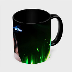 Кружка 3D Stellar Blade пышные формы Евы, цвет: 3D-белый + черный