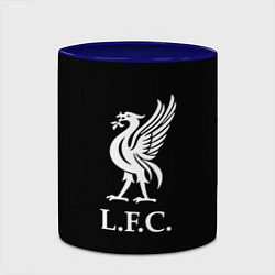 Кружка 3D Liverpool fc club, цвет: 3D-белый + синий — фото 2
