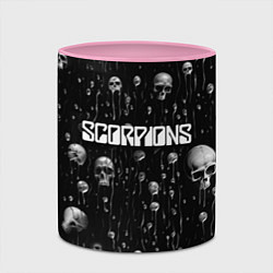 Кружка 3D Scorpions rock group, цвет: 3D-белый + розовый — фото 2