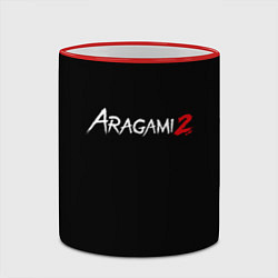 Кружка 3D Aragami, цвет: 3D-красный кант — фото 2