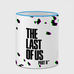 Кружка 3D The last of us лепестки, цвет: 3D-небесно-голубой кант — фото 2