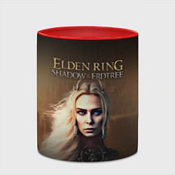 Кружка 3D Elden ring - Middle Ages, цвет: 3D-белый + красный — фото 2