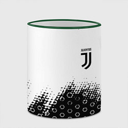 Кружка 3D Juventus sport steel, цвет: 3D-зеленый кант — фото 2