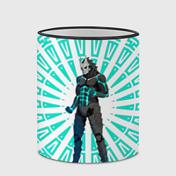 Кружка 3D Кафка Хибино в форме кайдзю, цвет: 3D-черный кант — фото 2