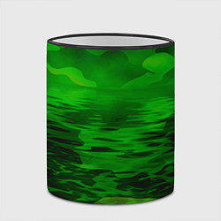 Кружка 3D Камуфляж с водой, цвет: 3D-черный кант — фото 2