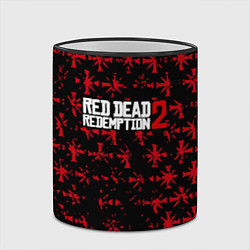 Кружка 3D Red dead redemption x farcry pattern, цвет: 3D-черный кант — фото 2