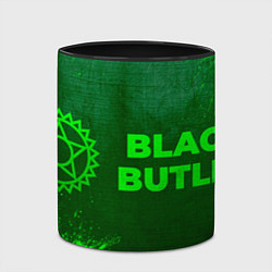Кружка 3D Black Butler - green gradient по-горизонтали, цвет: 3D-белый + черный — фото 2