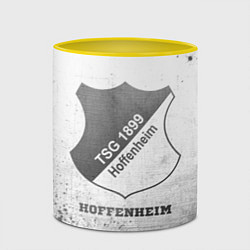 Кружка 3D Hoffenheim - white gradient, цвет: 3D-белый + желтый — фото 2