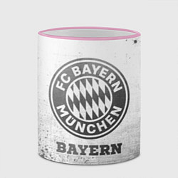 Кружка 3D Bayern - white gradient, цвет: 3D-розовый кант — фото 2