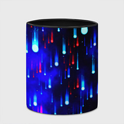 Кружка 3D Космические метеориты, цвет: 3D-белый + черный — фото 2