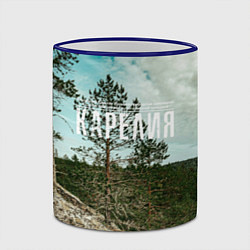 Кружка 3D Природа Карелии, цвет: 3D-синий кант — фото 2