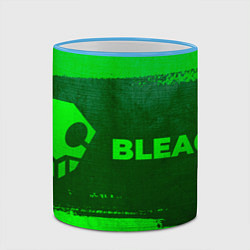 Кружка 3D Bleach - green gradient по-горизонтали, цвет: 3D-небесно-голубой кант — фото 2